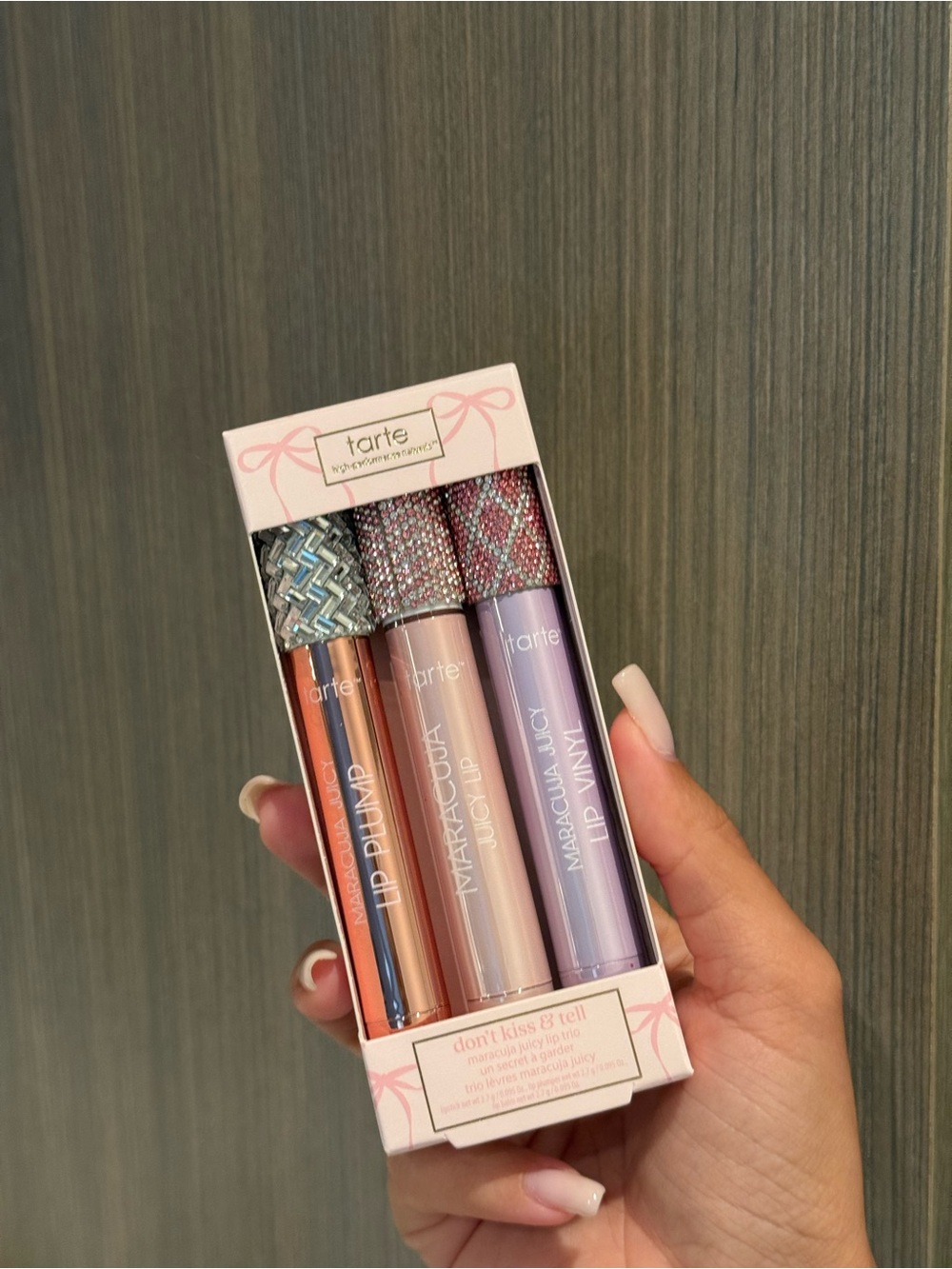 tarte Lip Trio holiday gift set